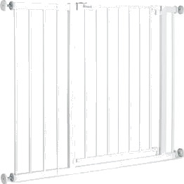 hauck Dørsikringsgrind Open N Stop 2 sett + 21 cm White