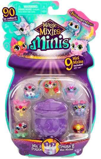 Magic Mixies Minis 9pk Shimmerverse Figurer med Magiske Krefter