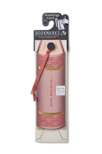 Greetings Cards Bookmarks Just because...