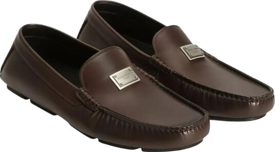 Dolce & Gabbana, Herre, Sko, Brun, 40 1/2 EU,