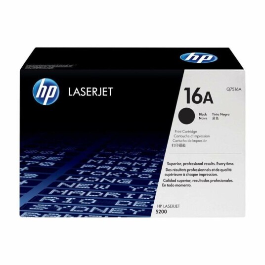 HP Originale Toner Hp 16a Svart