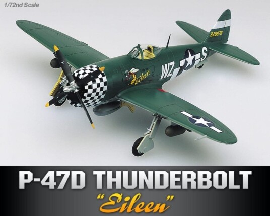 Academy 1/72 P-47D Thunderbolt Eileen Academy 1/72 P-47D Thunderbolt Eileen