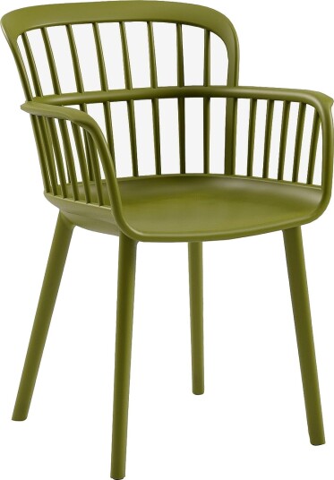 Hanah Home Stol EVA 2 pakning Grønn Hanah Home Stol EVA 2 pakning Grønn