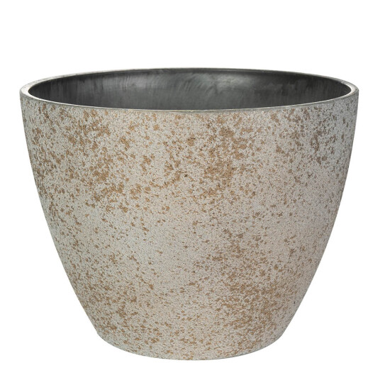 Gus Design   Nova blomsterpotte 29x22 cm concrete gold