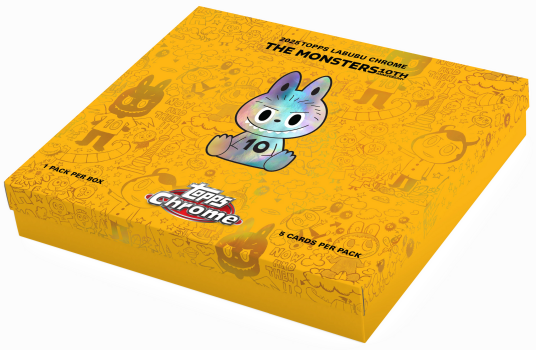 2025 Topps Labubu Chrome® 10th Anniversary Hobby Box 2025 Topps Labubu Chrome® 10th Anniversary Hobby Box