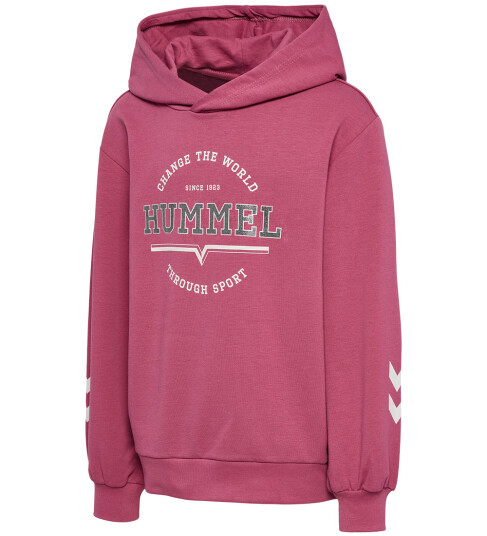Hummel Hettegenser hmlElena Malaga 4 år 104 Hettegenser Rosa