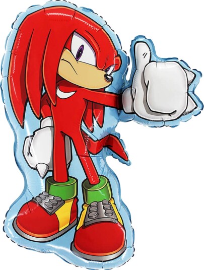 Ballongkungen Folieballong Sonic Knuckles L266