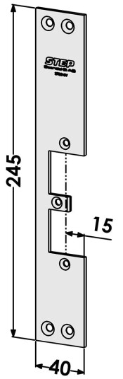 Step St9515v Stolpe Til 92 Preload Release 50mm Venstre