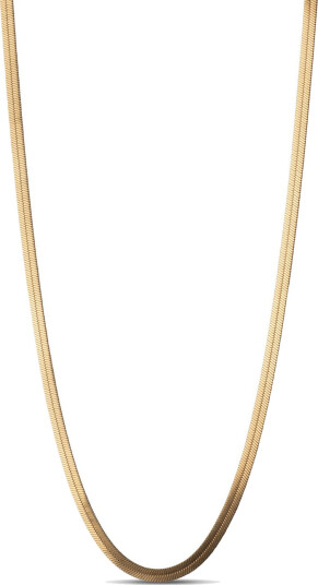 Enamel Caroline Halskjede 18 kt. Gullbelagt sølv N60G - Dame - 925 sterling silver