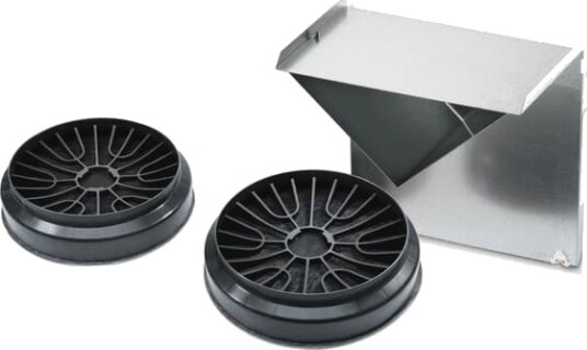 Bosch DHZ5275 Resirkulasjonssett for Ventilator med Kullfilter - Svart