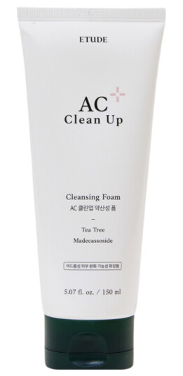 Etude AC Clean Up Cleansing Foam