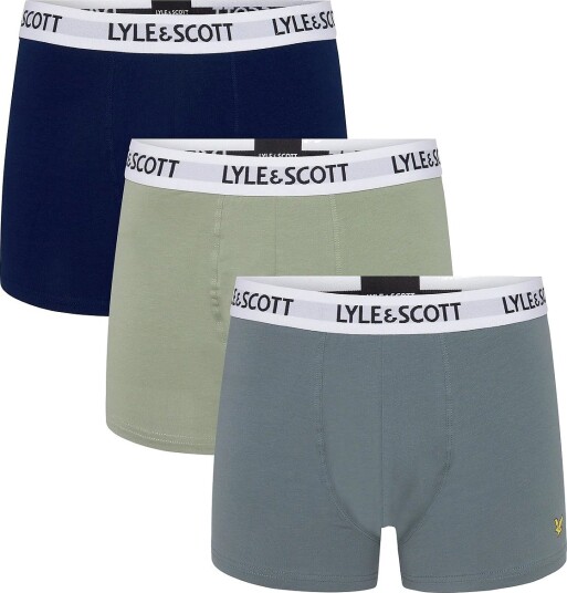 Lyle & Scott Barclay BEACON BLUE/TROOPER/TEA L