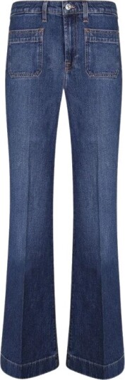 7 For All Mankind Dame Jeans Blå W25,