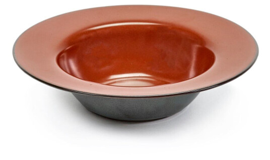 Serax Terres de Rêves dyp tallerken 21,3 cm Rust-smokey blue