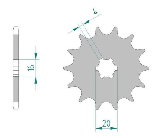 AFAM Framdrev 520 12T