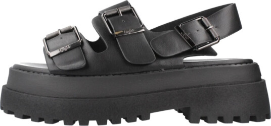 Buffalo Dame Sko Svart 40 EU,