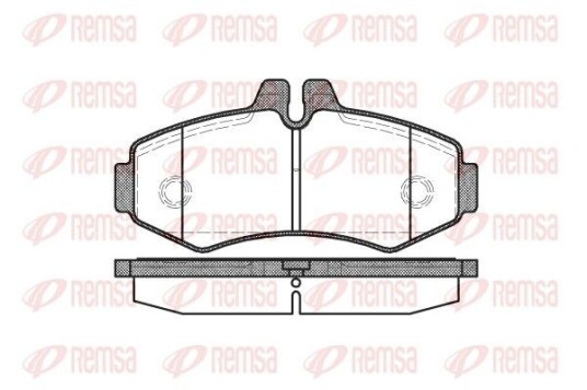 Bremseklosser REMSA 0701.00 Bremseklosser REMSA 0701.00