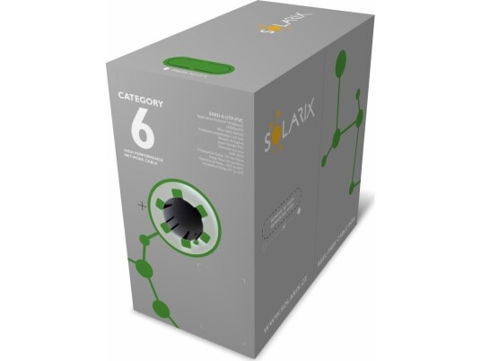 Montavimo Kabelis Solarix Utp Cat6 Laidas Pvc Dėžutė 100M Sxkd 6 Utp Pvc 27724160