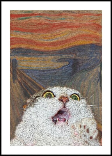 The Meow 01 Poster Plakat / 100x150cm