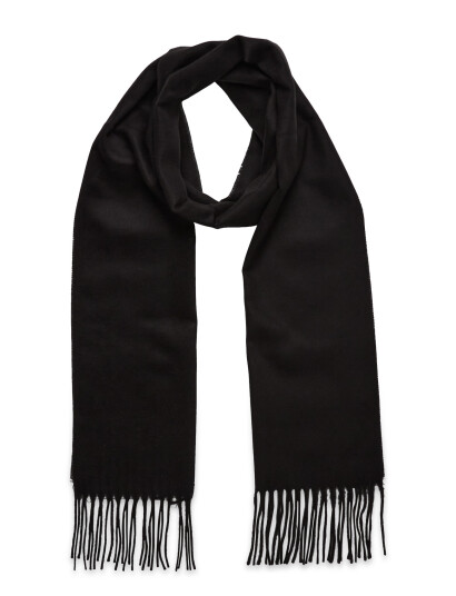 Portia 1924 Burgundy Cashmink Scarf - Black - ONE SIZE Portia 1924 Burgundy Cashmink Scarf - Black - ONE SIZE