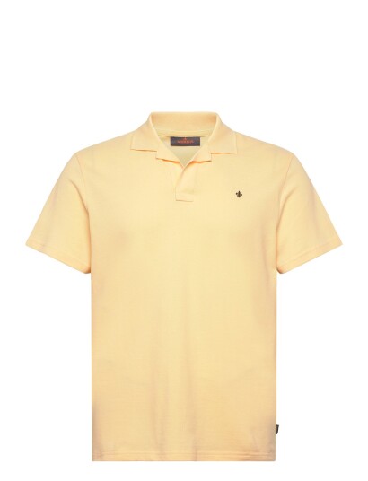 Morris Dylan Piqué Shirt   Yellow   XXL