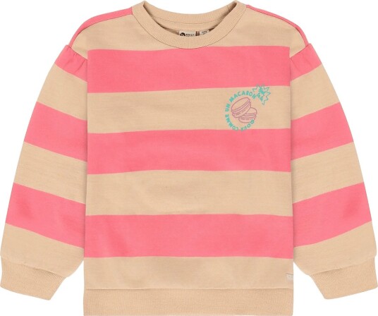 Daily 7 Sweater Big Stripe Beige 110 Daily 7 Sweater Big Stripe Beige 110