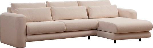 Hanah Home Hjørnesofa høyre Maisy Beige Hanah Home Hjørnesofa høyre Maisy Beige