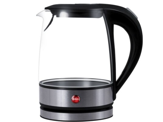 Eldom C410 Litea 1,2 L 1500 W Svart Gjennomsiktig Glass Vannivåindikator Trådløs Eldom C410 Litea 1,2 L 1500 W Svart Gjennomsiktig Glass Vannivåindikator Trådløs