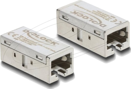 Delock Rj 45 Cat 6A Stp Sølv