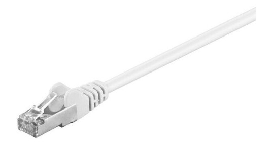 Goobay 5m Cat 5e Nettverkskabel SF/UTP Hvit RJ-45 Goobay 5m Cat 5e Nettverkskabel SF/UTP Hvit RJ-45