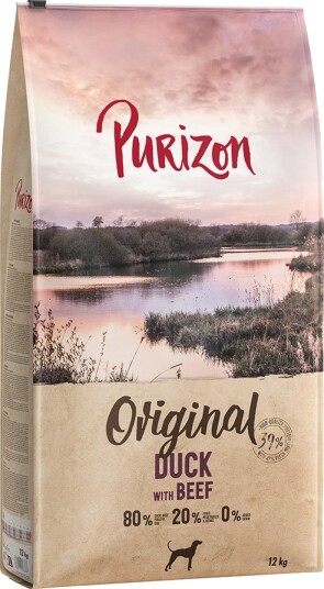 Purizon Tørrfôr Adult And Med Storfekjøtt Kornfri 2 X 12 kg