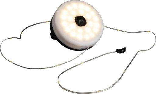 Konstsmide 3 i 1 oppladbar lampe 50 lys