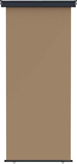 vidaXL Balkong Side Markise 100 x 250 cm 100% polyester jern stål