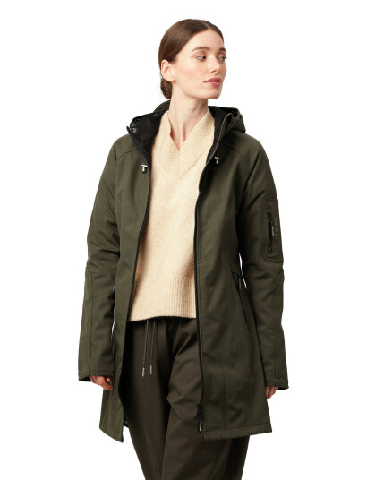 Ilse Jacobsen Long Raincoat Green 44 Ilse Jacobsen Long Raincoat Green 44