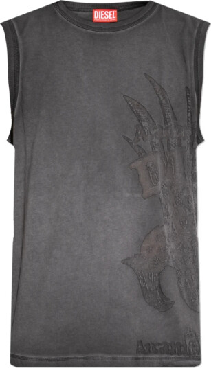 Diesel Herre Topper Grå 3XL,