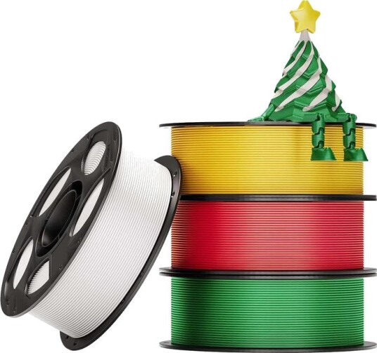 Anycubic PLA Filament Jul 4-pakning