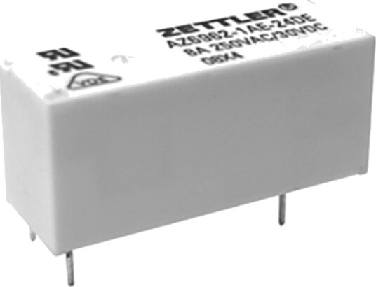 Zettler Electronics Az6962 1Ae 24De Printrelé 24 V/Dc 10 A 1 X Sluttkontakt 1 Stk