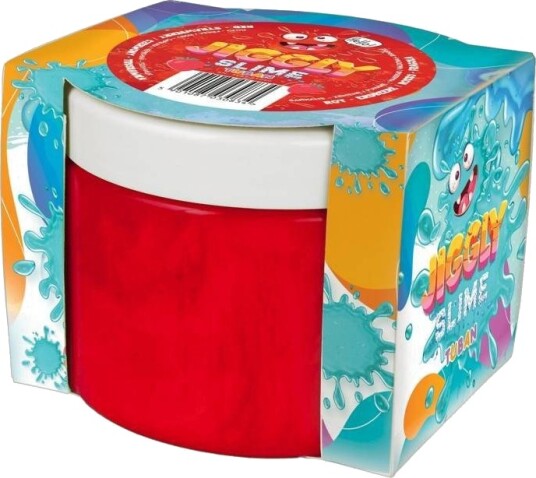 Tuban Jiggly Slime 3+ År 500g Rød Jordbær