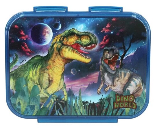 Dino World Matboks 14x17x5,7cm Galaxy Blå Dino World Matboks 14x17x5,7cm Galaxy Blå
