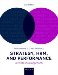 Strategy, Hrm, And Performance Av Jaap (Full Professor In Organisation And Hrm Full Professor In Organisation And Hrm Department Of Human Resource Stu