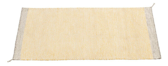 Muuto Ply gulvteppe 85x140 cm gul Muuto Ply gulvteppe 85x140 cm gul