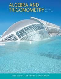 Algebra And Trigonometry Av Lothar (Pennsylvania State University Abington Campus) Redlin, Saleem (California State University Long Beach) Watson, Jam