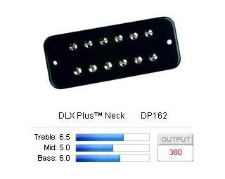 Dimarzio Dp162bk Pickup Soapbar Dlx Plus/neck Svart