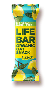 Lifefood LifeBar Havrebar Lemon 40g Lifefood LifeBar Havrebar Lemon 40g
