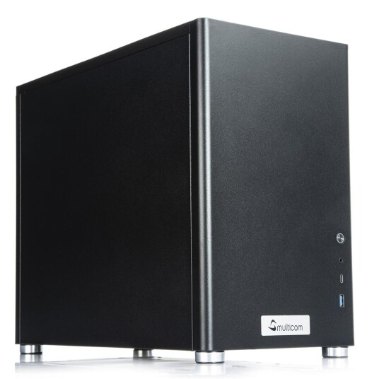 Multicom A302 Kontor / Hjemme PC AMD Ryzen 5 8600G, 16GB DDR5, 1TB PCIe SSD, Radeon 760M Graphics, 400W, uten operativsystem