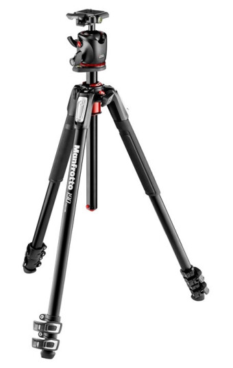 Manfrotto MK190XPRO3-BHQ2 Stativkit Aluminiumsstativ og BHQ2 kulehode Manfrotto MK190XPRO3-BHQ2 Stativkit Aluminiumsstativ og BHQ2 kulehode