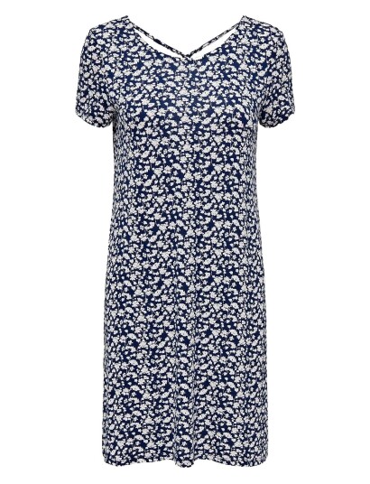 ONLY | Onlbera Back Lace Up S/S Dress Jrs | XS