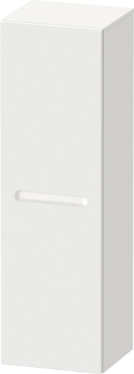 Duravit No.1 Halvhøyskap 1 Dør 400x360 mm Høyre Hvit Matt