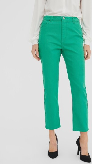 Vero Moda Vmbrenda Hr Straight A Cut Color Green 26 x 32