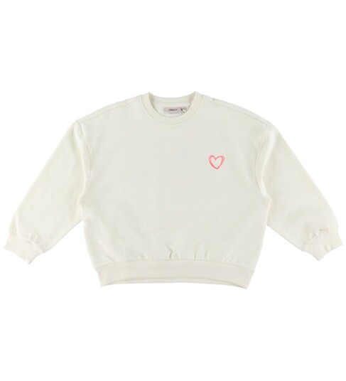 Kids Only Kogvalentine collegegenser til barn Tofu 134-164